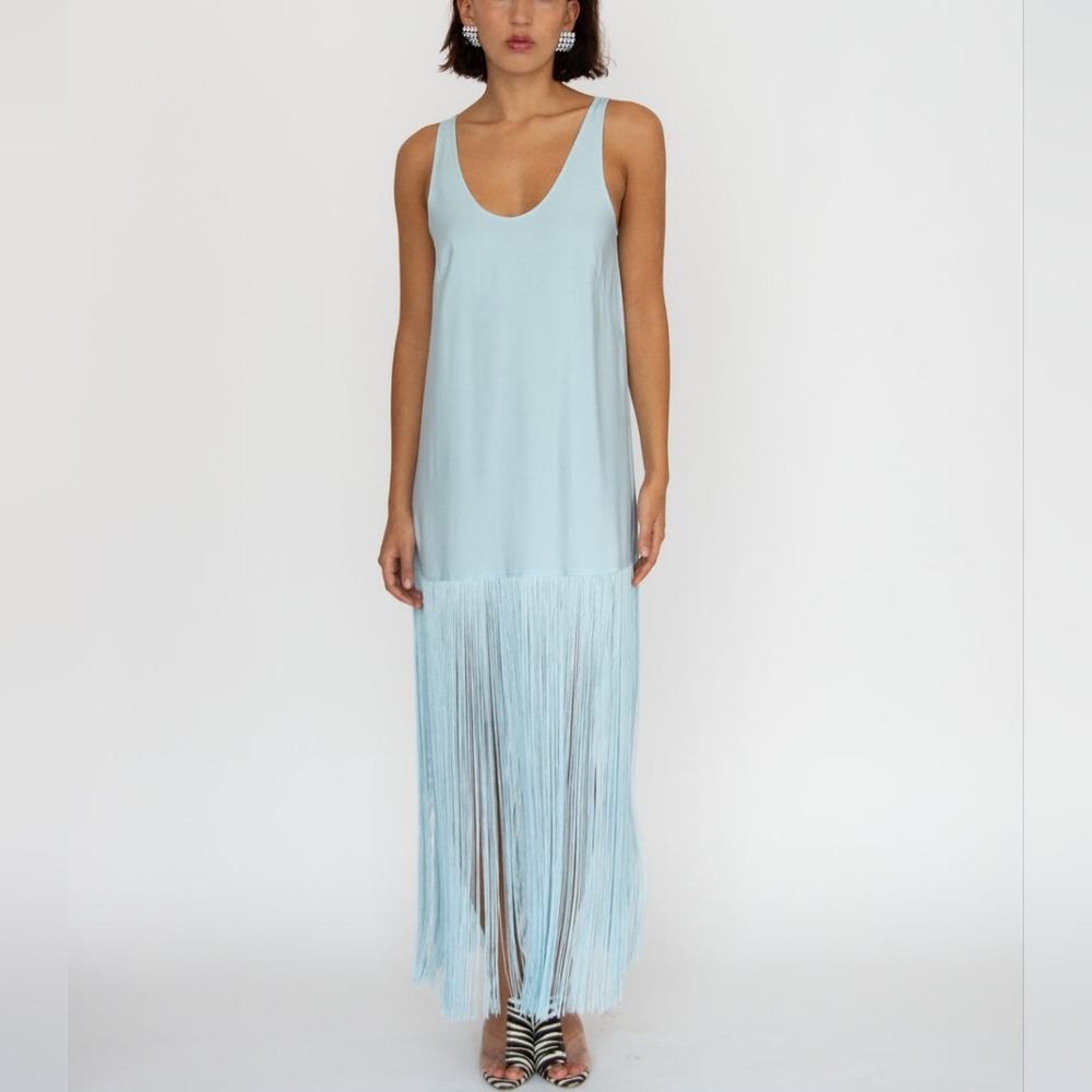 Mr. Larkin Tassel Slip Dress
